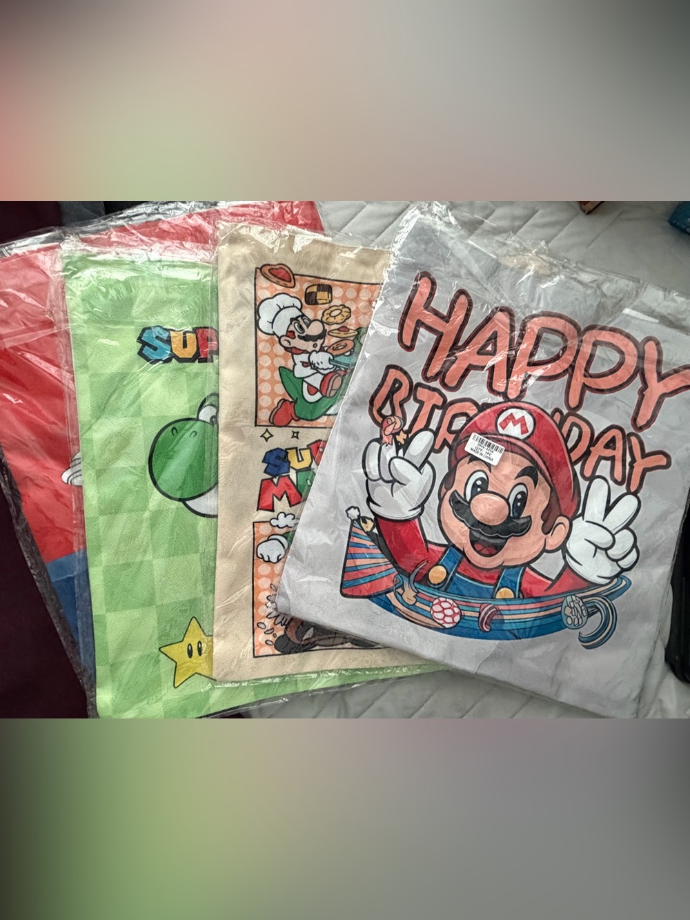 NWT Super Mario Themed totes - pick one